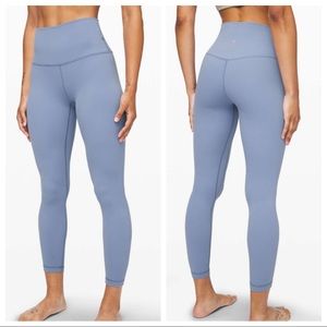 Lululemon 7/8 25” Tempest Blue Align Pant II
